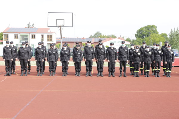 Uroczystość nadania aktów mianowania klasy policyjne strażacko ratownicze