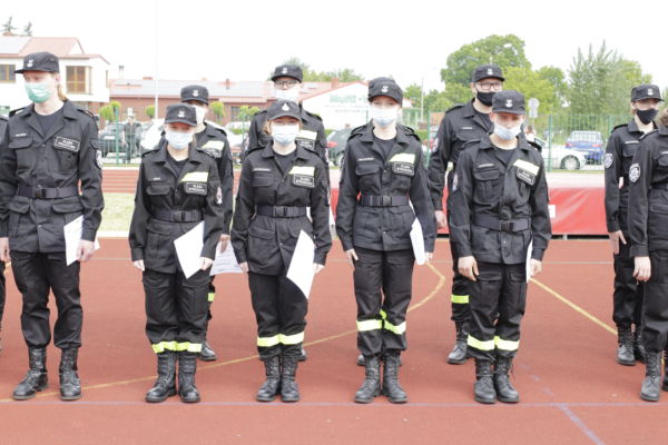 Uroczystość nadania aktów mianowania klasy policyjne strażacko ratownicze