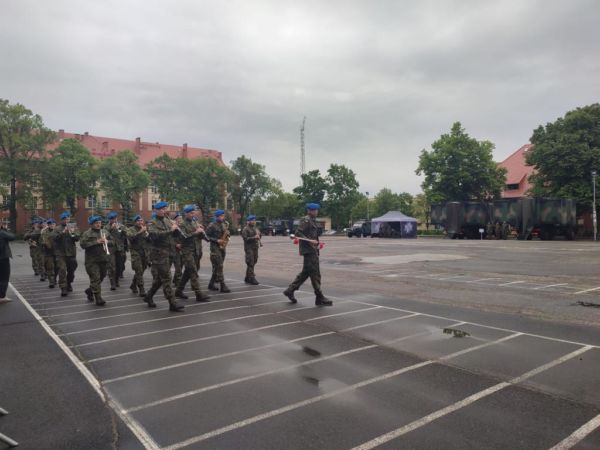 Święto 6 batalionu dowodzenia Sił Powietrznych w Śremie - Korpus Kadetów ZST