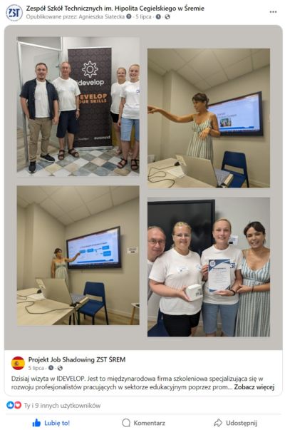 Jobshadowing ZST ŚREM