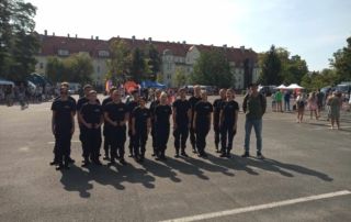 Klasa 2F o profilu policyjnym uczestniczyła w Drzwiach Otwartych Komendy Miejskiej w Poznaniu